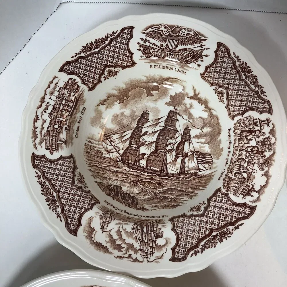 Alfred Meakin Bowls Fair Winds 8.75